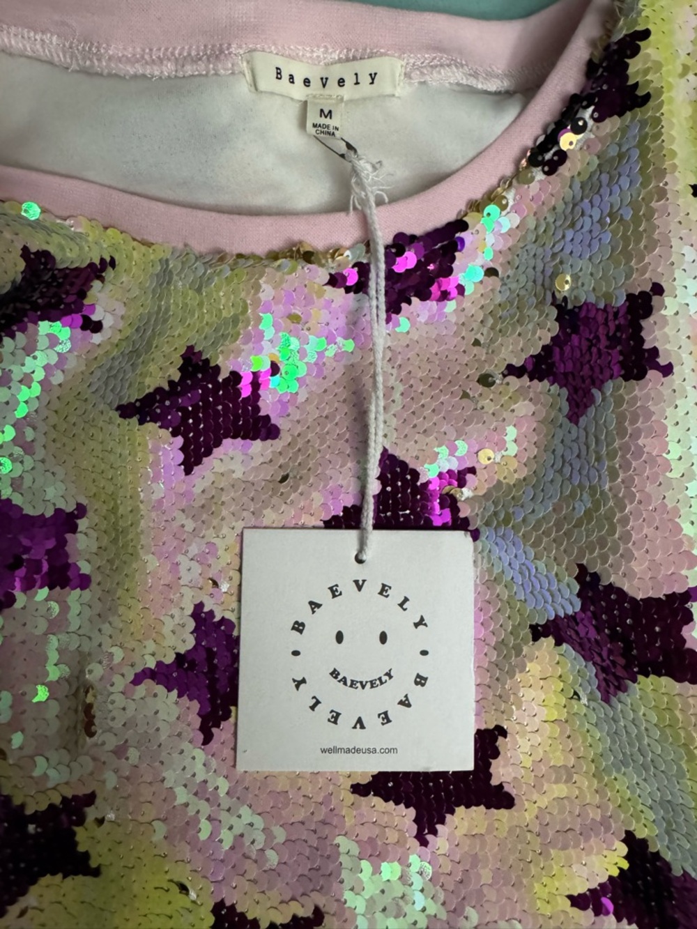 BAEVELY sequin star tee - Picture 6 of 6